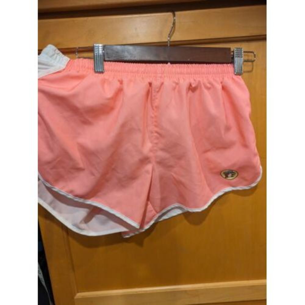 Buc-ee’s Women’s Beaver Logo Running Shorts‎ Pink - Size Large 28" Flex